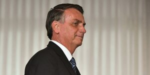 Brasiliens Präsident Jair Bolsonaro nach verlorener Wahl