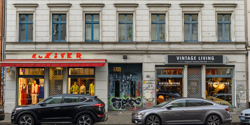 Ein Mietshaus in Kreuzberg mit 5 Etagen