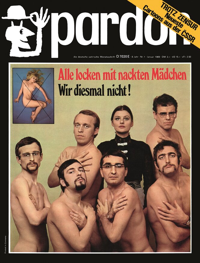 Titelbild einer „pardon“-Ausgabe von 1969