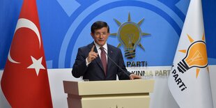 Premierminister Ahmet Davutoglu