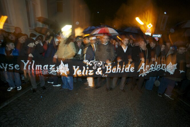 Gedenkveranstaltung für die Anschlagsopfer von Mölln.