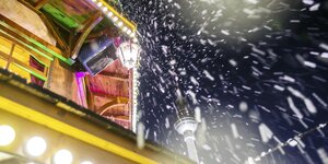 Schneefall in Berlin
