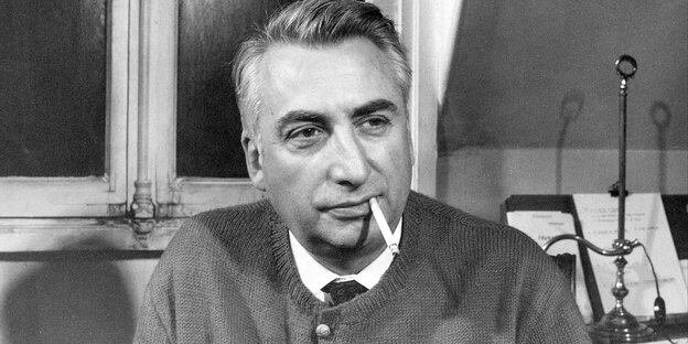 Portrait of Roland Barthes