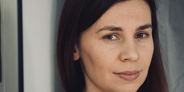 Porträt der ukrainischen Autorin und Kuratorin Tanja Maljartschuk