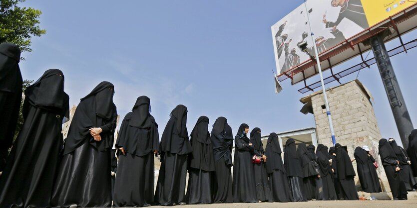 Frauendemo in Sanaa