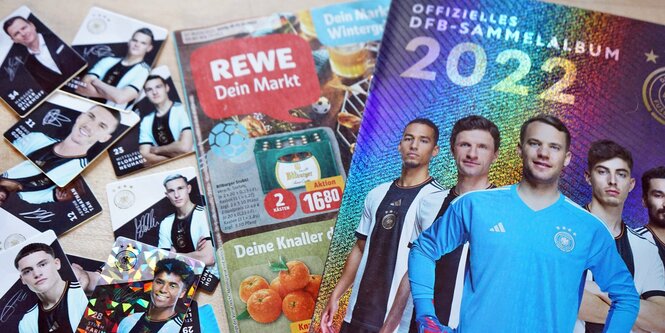 DFB-Sammelalbum von Rewe.