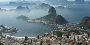 Weitblick über Rio de Janeiro