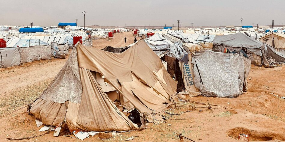 Germans in camps in Syria: Outsourced to the Kurds