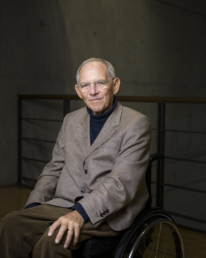 Portrait von Wolfgang Schäuble