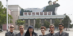 Laibach auf dem Kim Il-sung-Platz