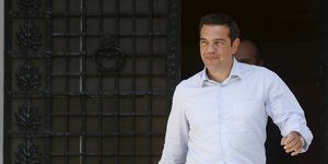 Alexis Tsipras läuft
