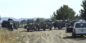 mazedonische Spezialkräfte an der griechischen Grenze