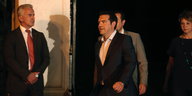 Alexis Tsipras nach seiner Rücktrittserklärung