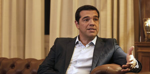 Porträt Tsipras