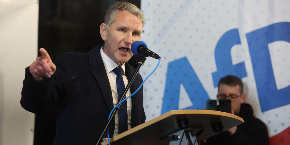 AfD politician quoted SA slogan: Tough investigations against Höcke