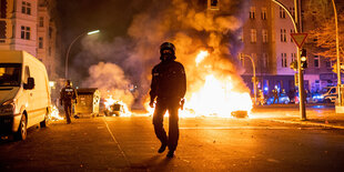 Ausschreitungen an Silvester in Berlin