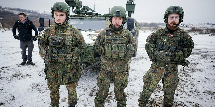 Gebirgsjäger im Dienst in der Slowakei