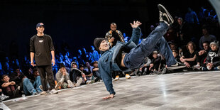 Breakdancer in Aktion