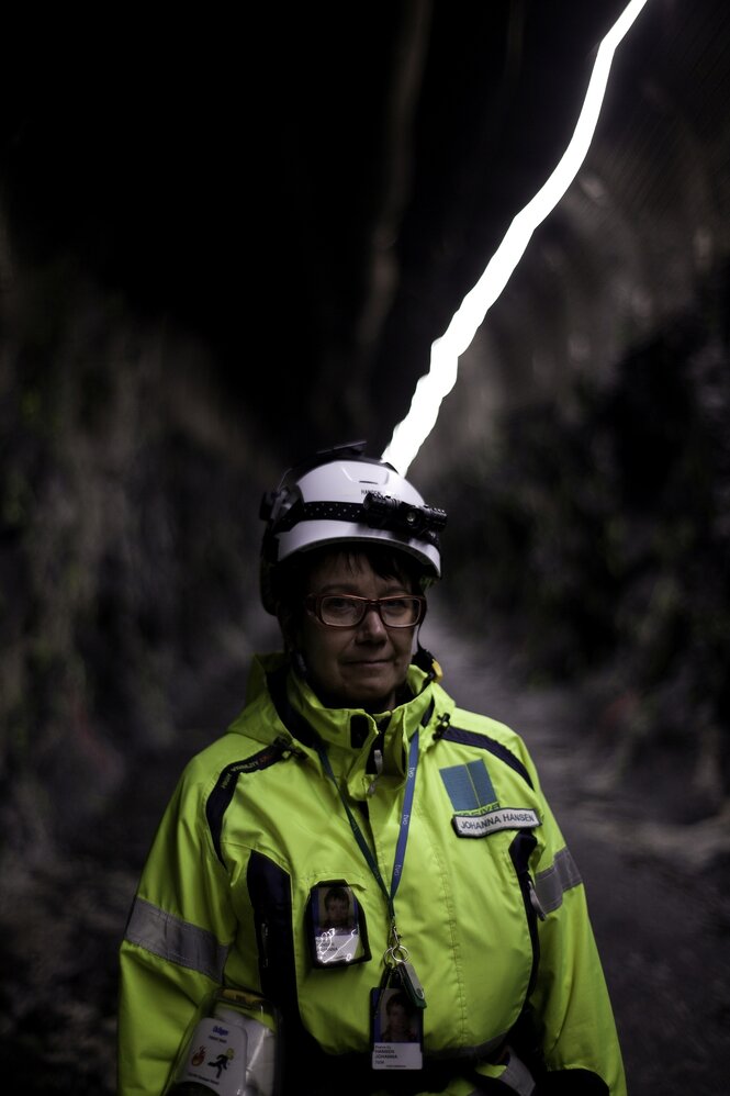 Portrait der Geologin Johanna Hansen