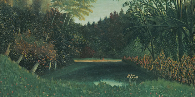 Gemälde von Henri Rousseau, genannt der Zöllner
