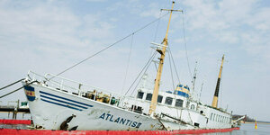 Ein Schiffswrack namens "Atlantis II".
