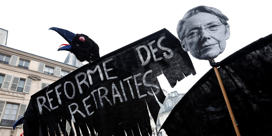 Proteste gegen Macrons Rentenreform: Angriff auf das Sozialsystem