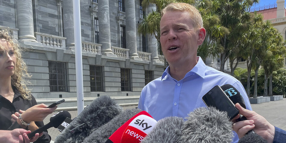 Ardern-Nachfolge in Neuseeland: Labour nominiert Chris Hipkins