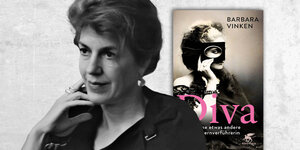 Das Bild zeigt Barbara Vinken und ihr Buch „Diva“.