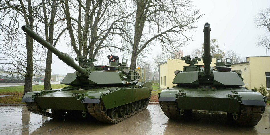 USA liefern Kampfpanzer in die Ukraine: Abrams für deutsche Leoparden