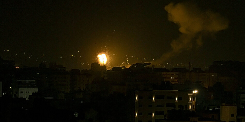 Israelischer Militäreinsatz im Westjordanland: Luftangriffe als Antwort auf Raketenbeschuss
