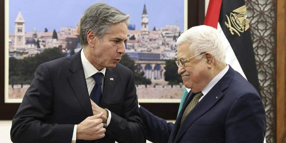 US-Außenminister Blinken in Nahost: Hoher Besuch für geschwächten Abbas