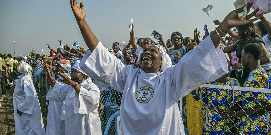 Papst Franziskus in Kinshasa: Wer, wenn nicht der Papst?