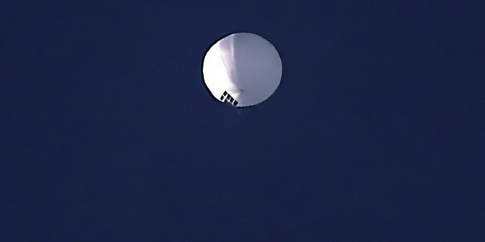 Spionageballon über den USA: „Das Luftschiff ist aus China“