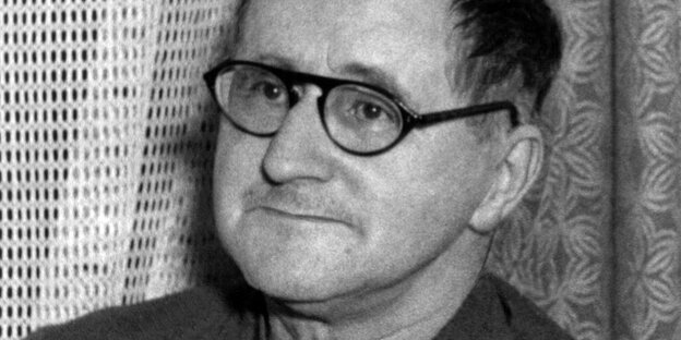 Portrait von Bert Brecht
