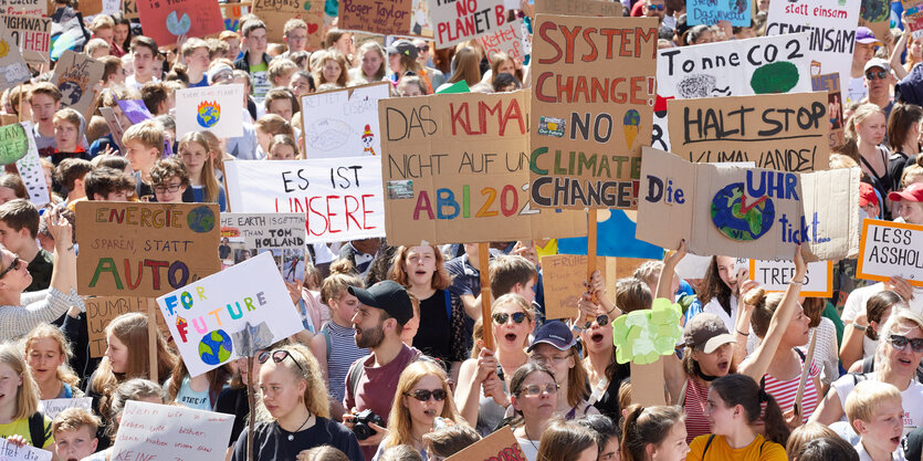 Demonstration von Fridays for Future