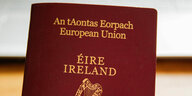Ein Pass der Republik Irland