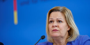 Innenministerin Nancy Faeser