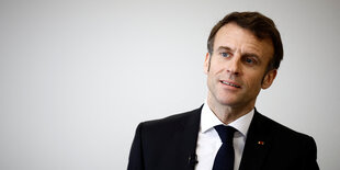 Präsident Emmanuel Macron