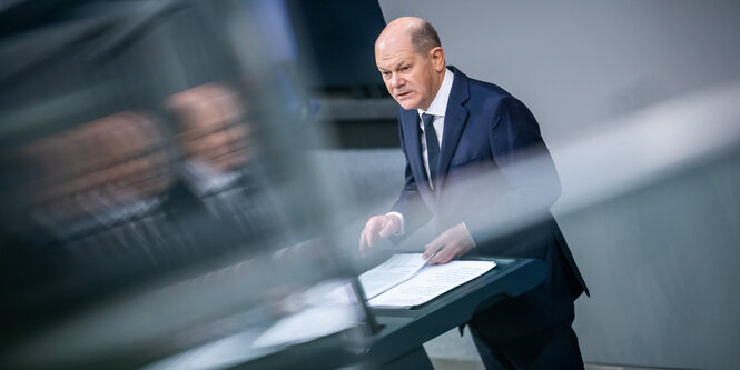 Bundeskanzler Olaf Scholz