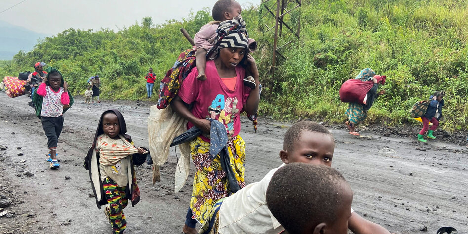 War and fear in Congo: Goma is hungry