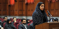Reyhaneh Jabbari vor Gericht