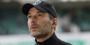 Hannover 96-Trainer Stefan Leitl