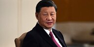 Portrait von Xi Jinping