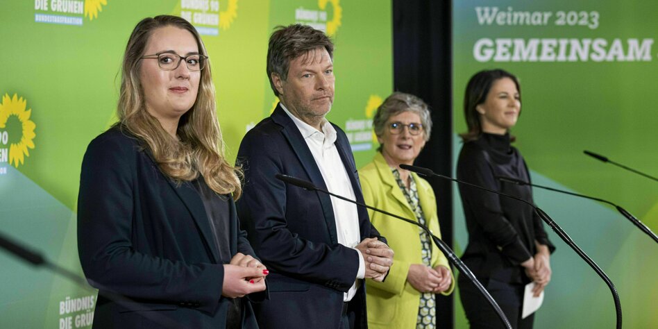Group retreat of the Greens: climate protection with rejection