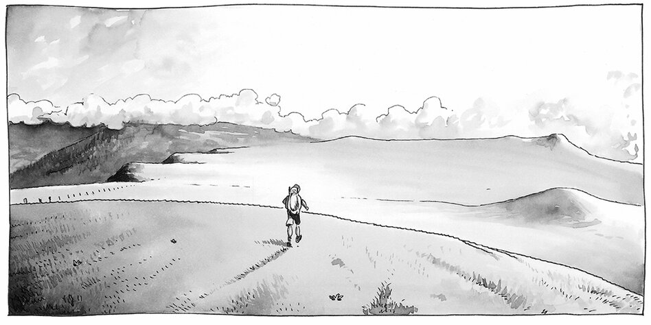 Eco-graphic novel from France: cave paintings instead of nuclear waste