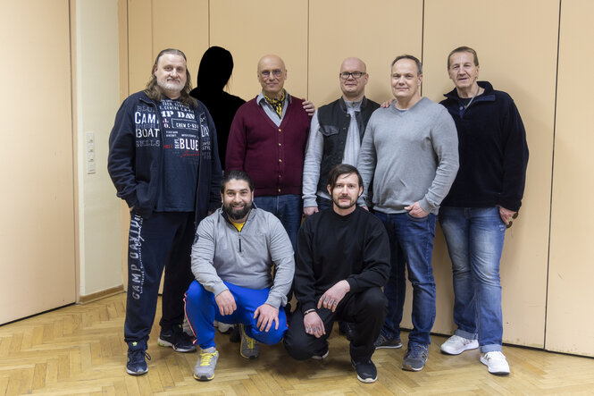 die Teilnehmer gegen Ende des Workshops