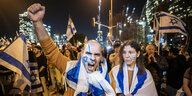 Demonstranten in Israel