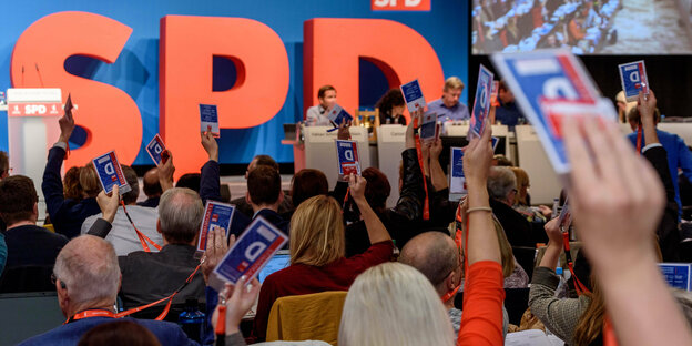 Parteitag der Berliner SPD