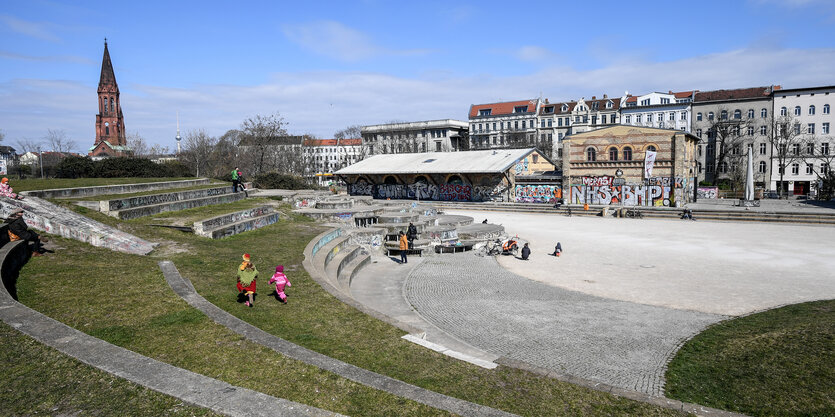 Kinder im Görlitzer Park