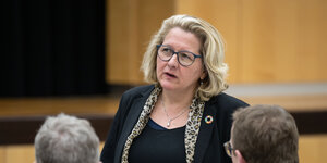 Svenja Schulze, Bundesministerin für wirtschaftliche Zusammenarbeit und Entwicklung